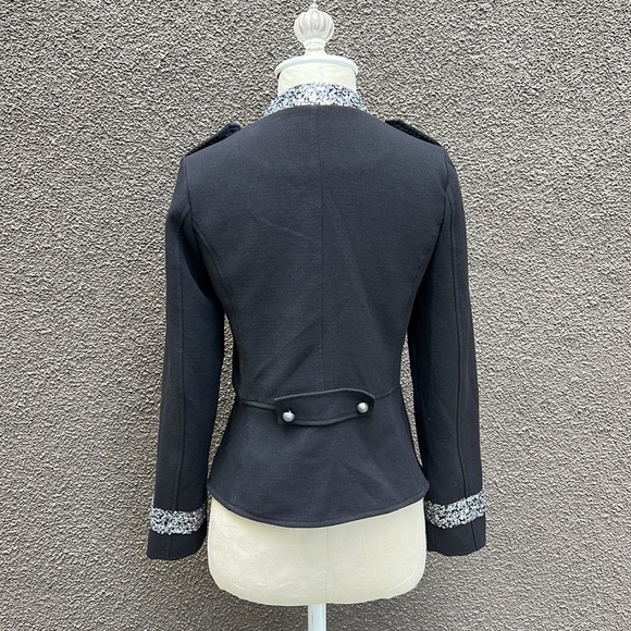 GUESS rare vintage black military jacket - Picture 4 of 16